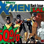 Merry XMEN back issue Sale
